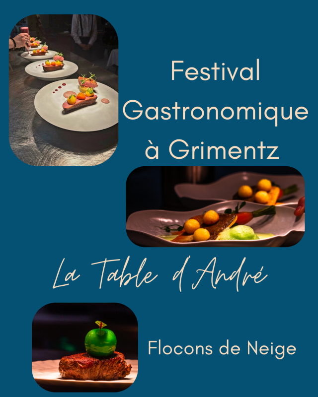 Festival gastronomique - table andré