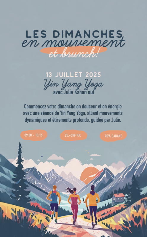 YOGA et BRUNCH à la Cabane Illhorn 