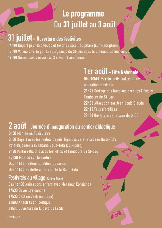 Programme 90 ans SD St-Luc part1