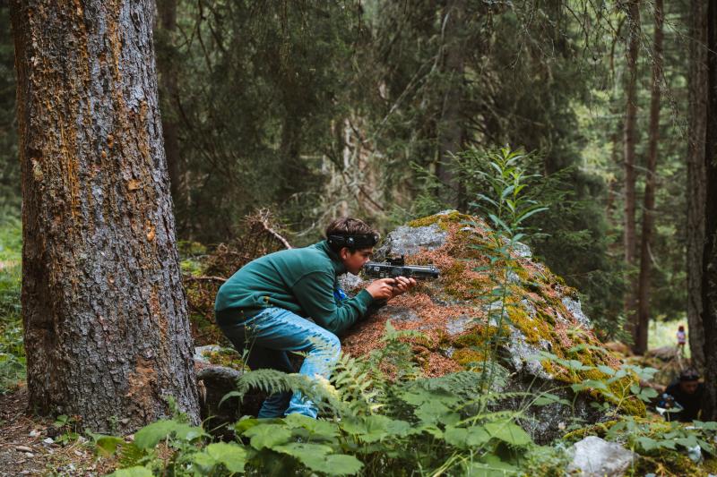 Lasergame outdoor Grimentz
