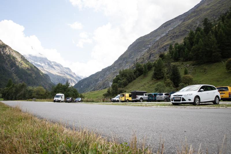 Emplacement camping-car - Zinal Plats de la Lée