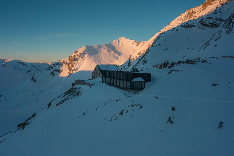 Cabane de Moiry- hiver