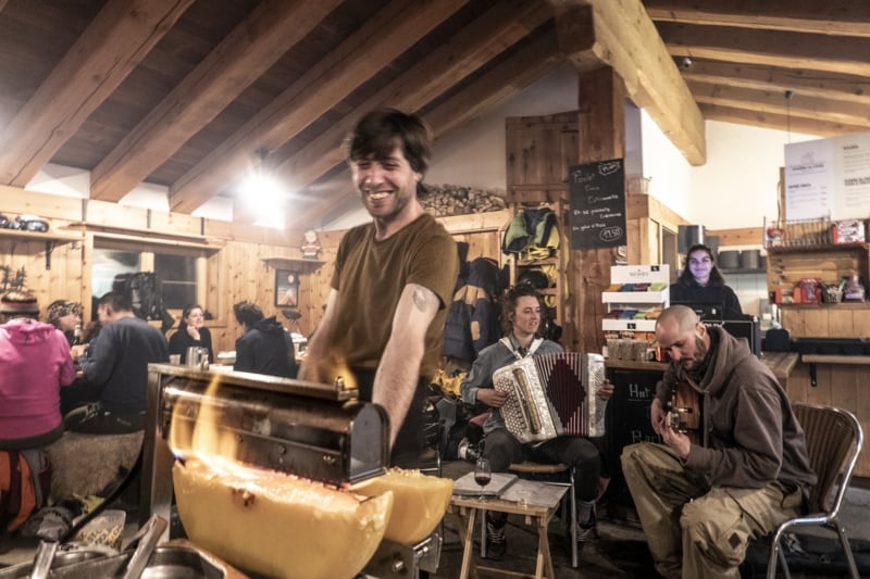 raclette night tsigere la coha