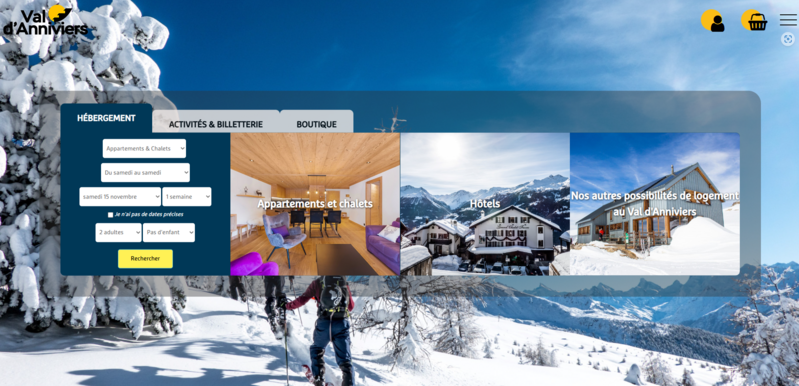 PLace de marché - hiver