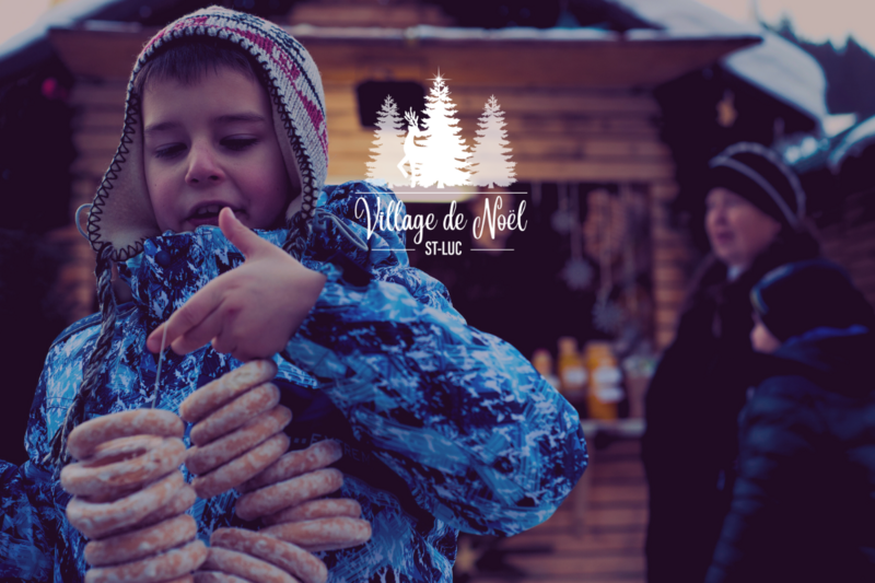 animations pour enfants - village de noel