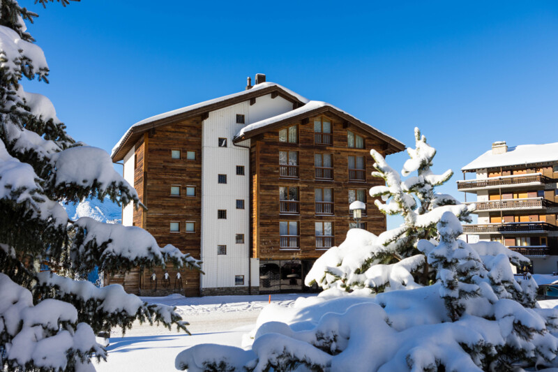 Chandolin Boutique Hotel en hiver