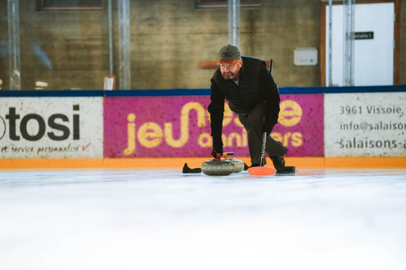 Curling - initiation