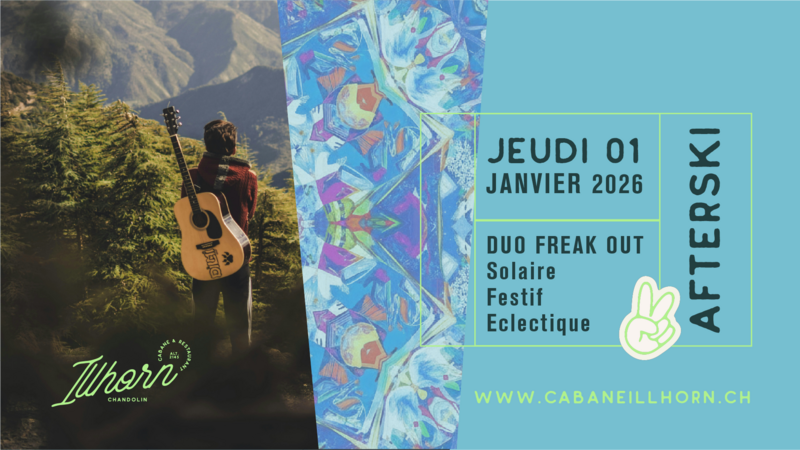 Afterski en musique live à la Cabane Illhorn – Chandolin !