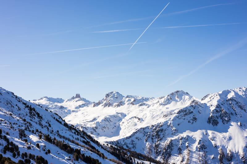 Vue sur la Maya en Hiver