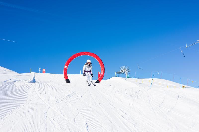Ski à Vercorin - snowpark