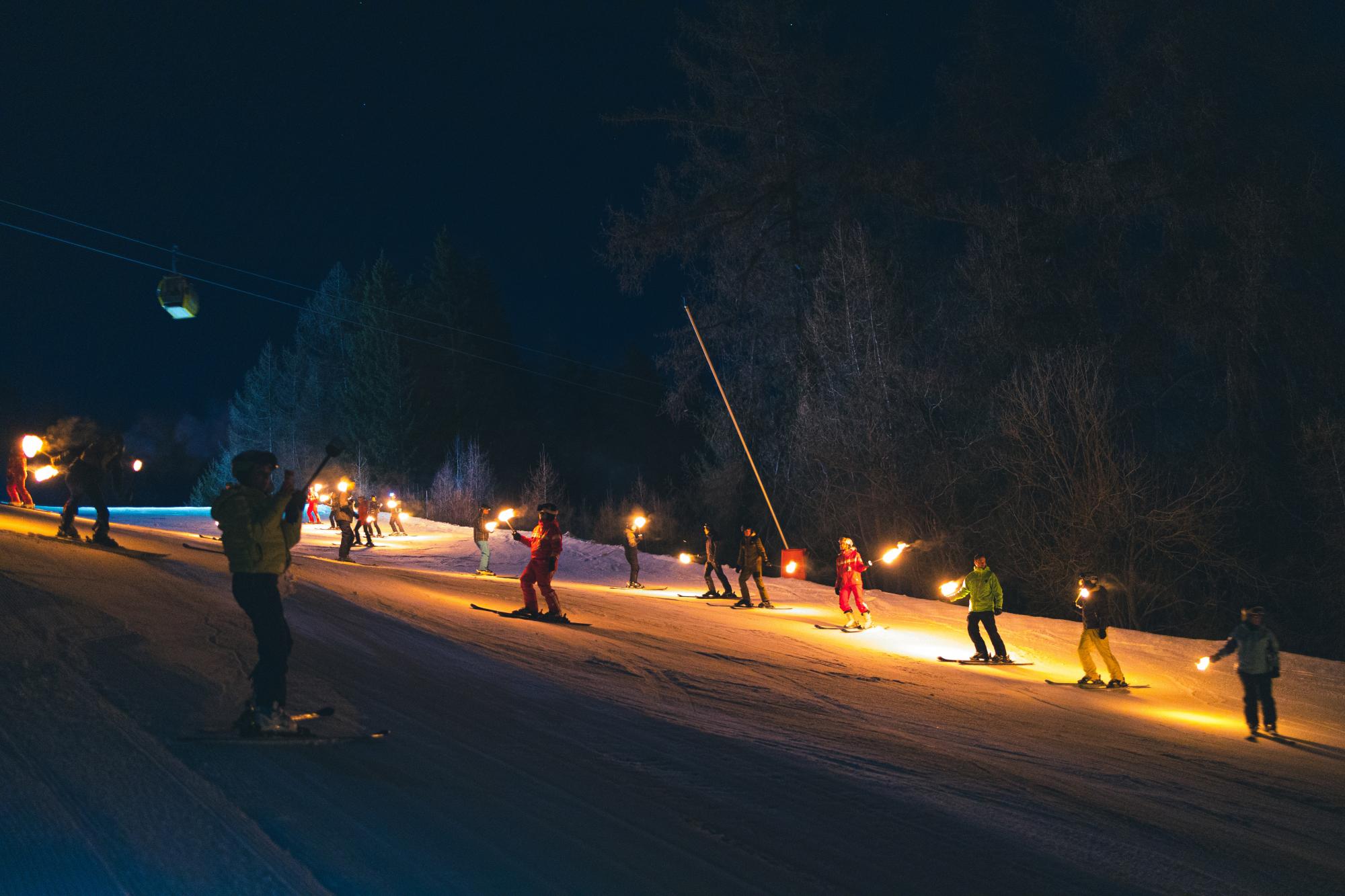 Descente aux flambeaux