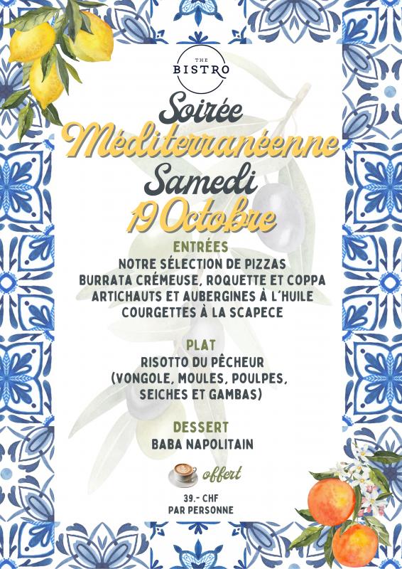 19.10.2024_Samedi au Bistro_Soirée Méditéranéenne