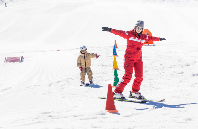 Ski lessons at Lavioz