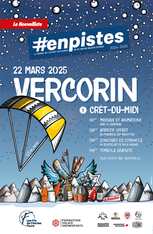 Tournée #enpistes le Nouvelliste 2025