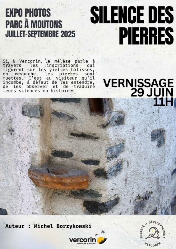 Exposition "Silence des pierres"