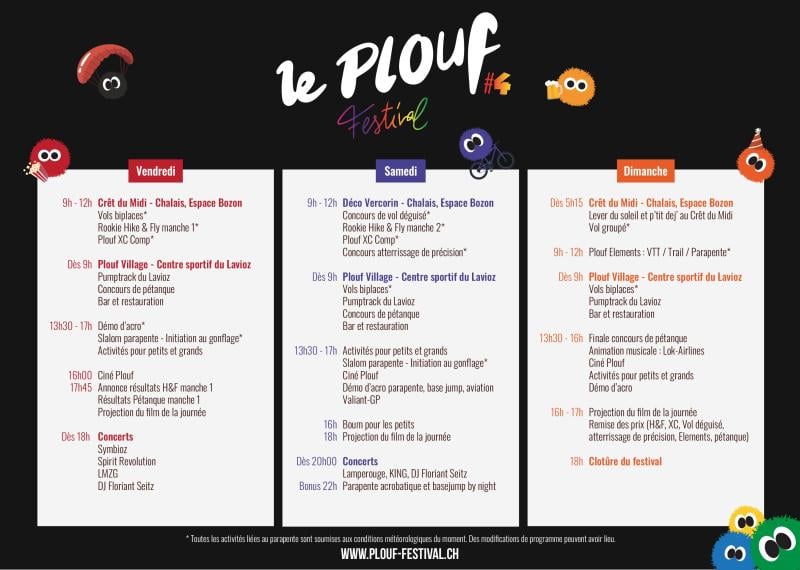Plouf festival 2025_Programme