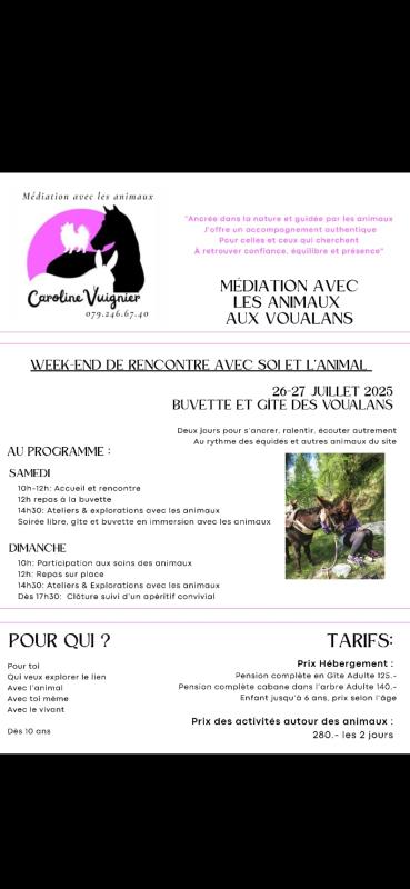 Week-end de rencontre avec soi et l’animal._V2