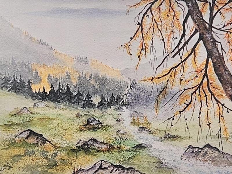 Exposition d'aquarelles_été 2025