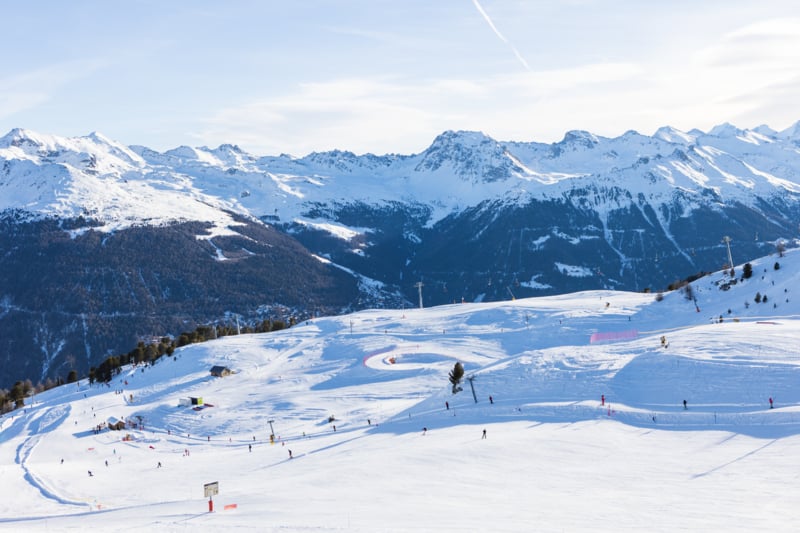 Vercorin ski area