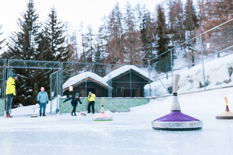 Curl'Charlette at the St-Luc ice rink