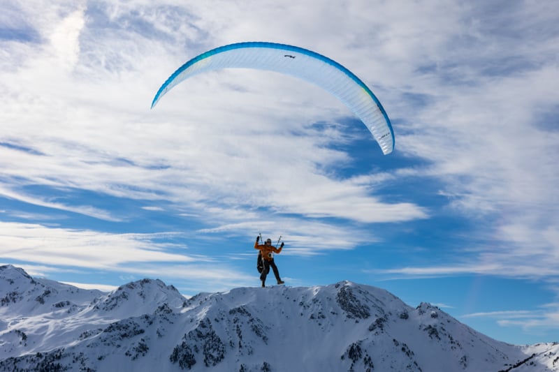 Parapente_Hiver