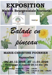 Exposition Balade en pinceau