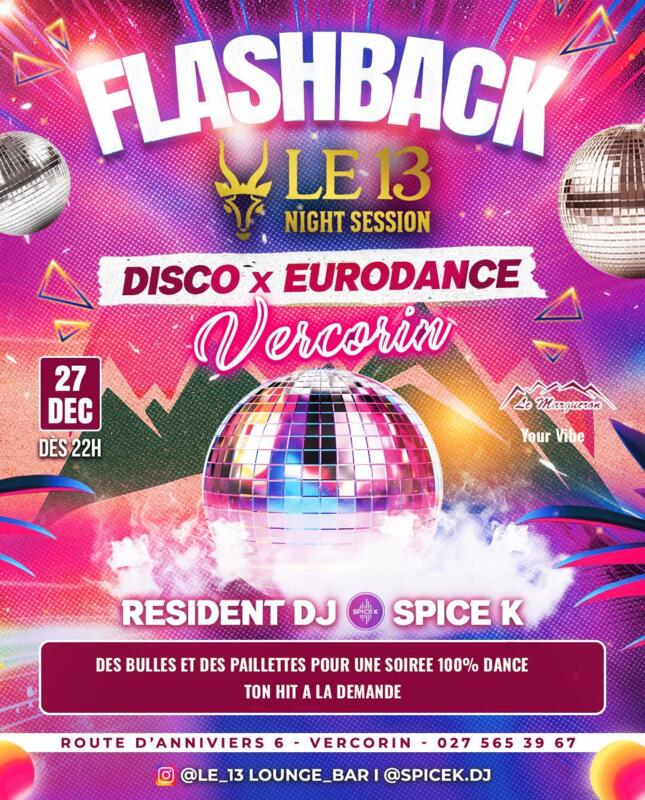 Événement_13 lounge bar_27.12.2025