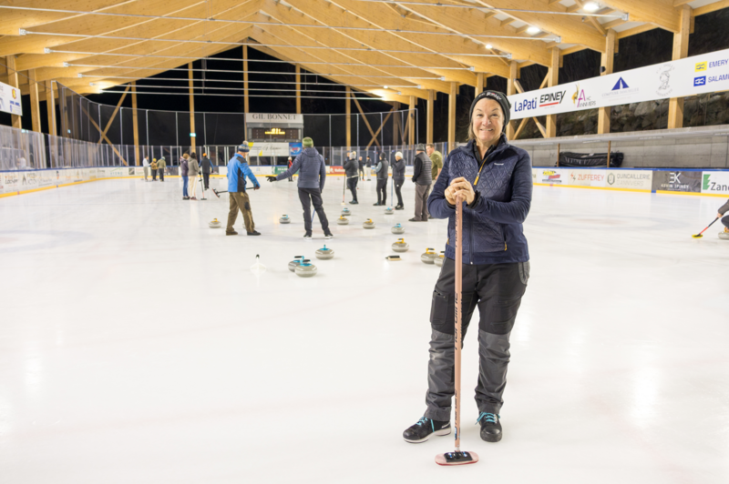Portrait Yannick - curling