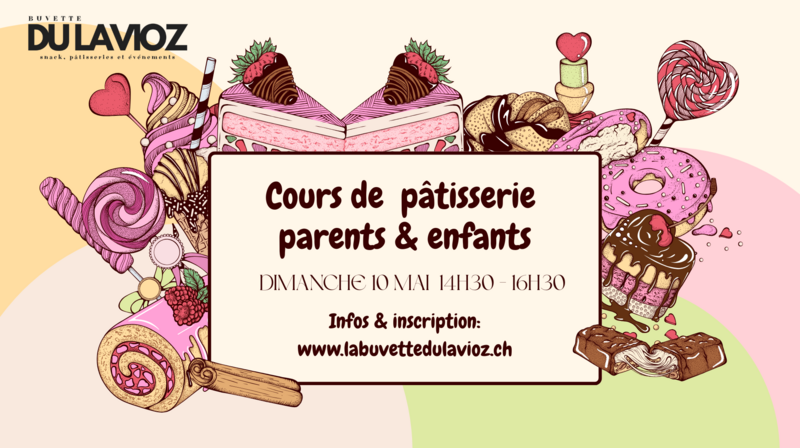 Cours de pâtisseries parents et enfants