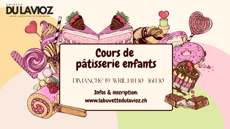 Cours de pâtisserie enfants