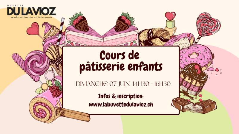 Cours de pâtisserie enfants