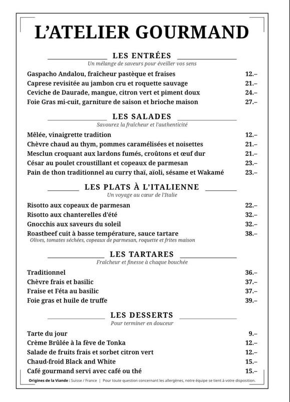 l'Atelier Gourmand La Brentaz_été 2026