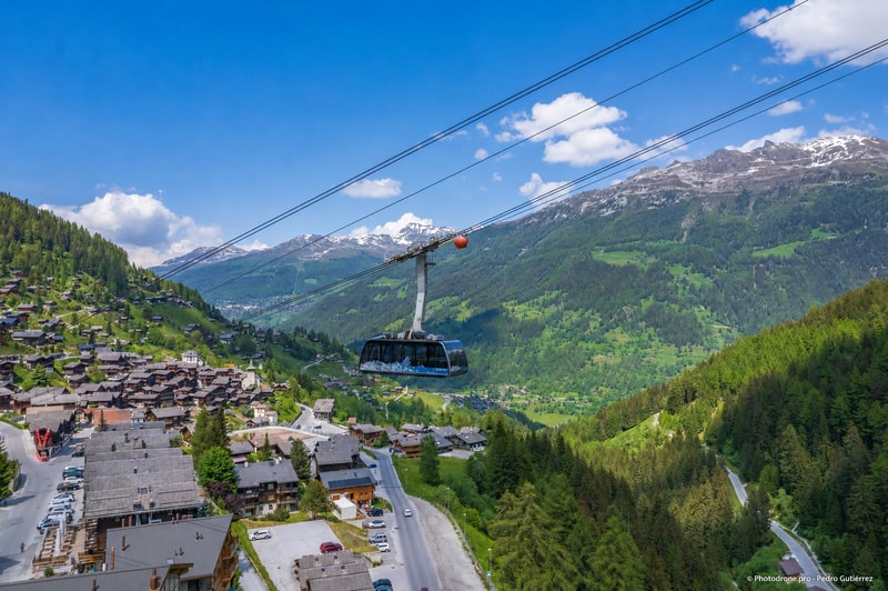 T&eacute;l&eacute;ph&eacute;rique Grimentz-Zinal