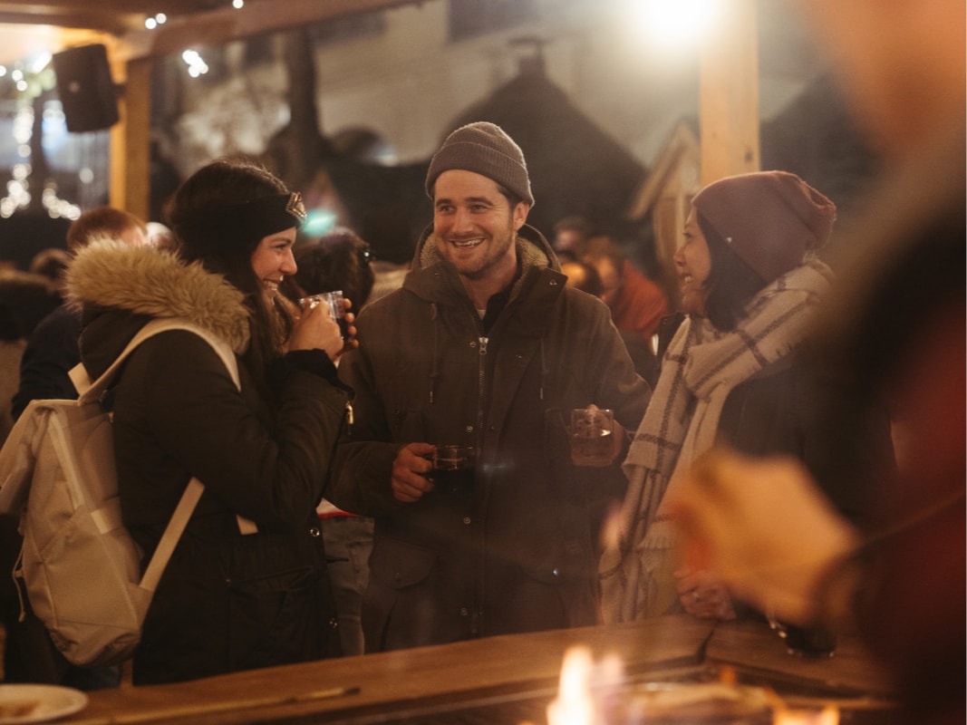 Vevey Noël - Feu - Vin Chaud