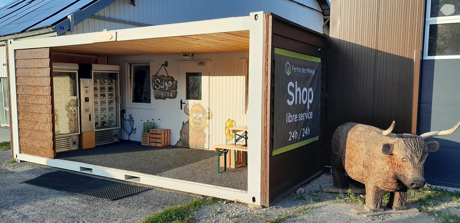 Self-Service Farm Shop at Ferme des Meleys