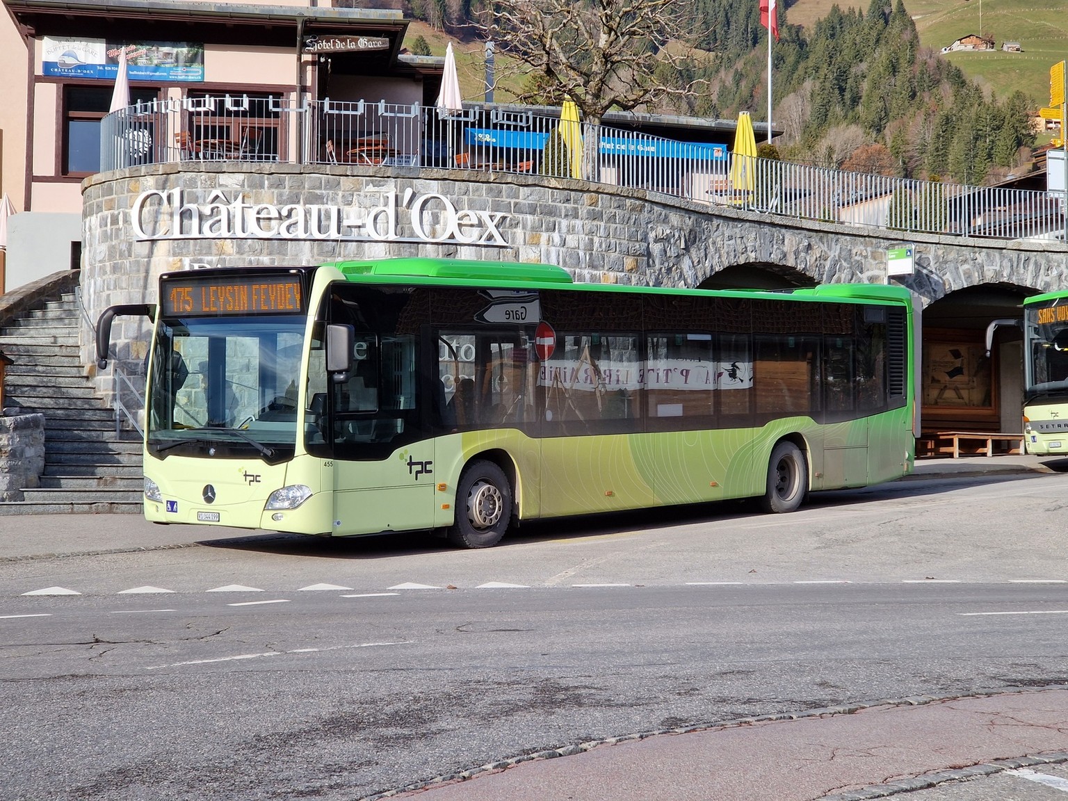 Bus 175 - Leysin - Le Sépey - Les Mosses - Château-d'Œx