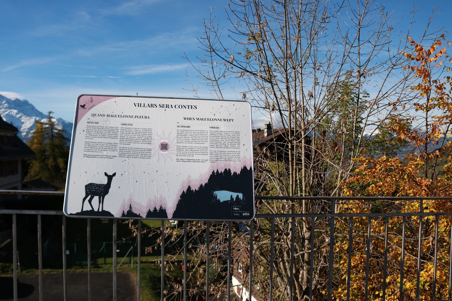 Sagen und Legenden der Alpes Vaudoises: Eine Freiluftausstellung in Villars