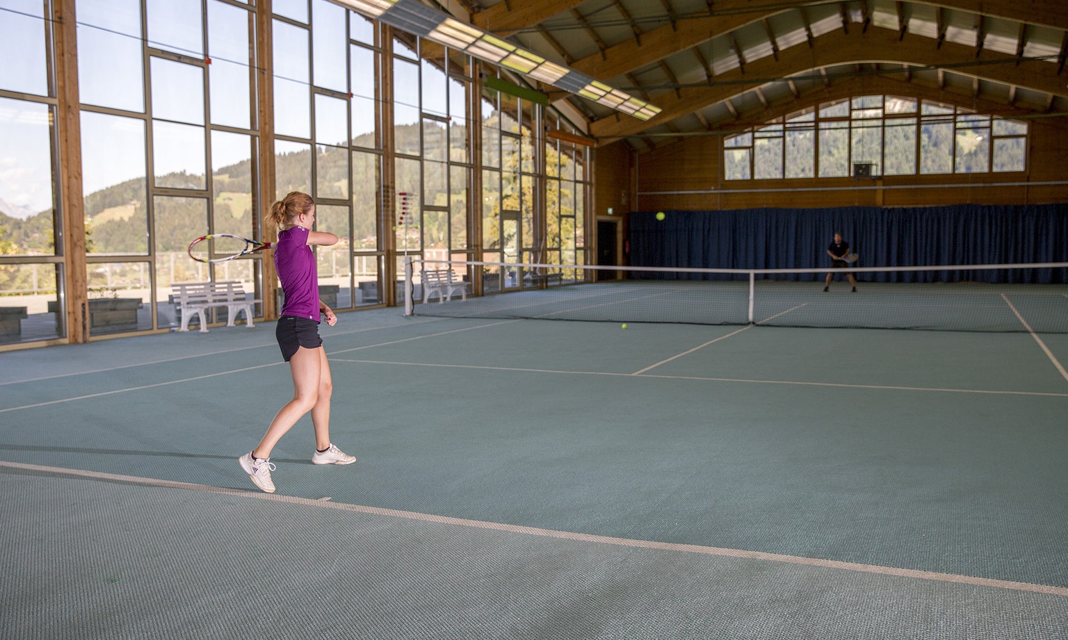 Location d'un court de tennis au Centre des Sports de Villars