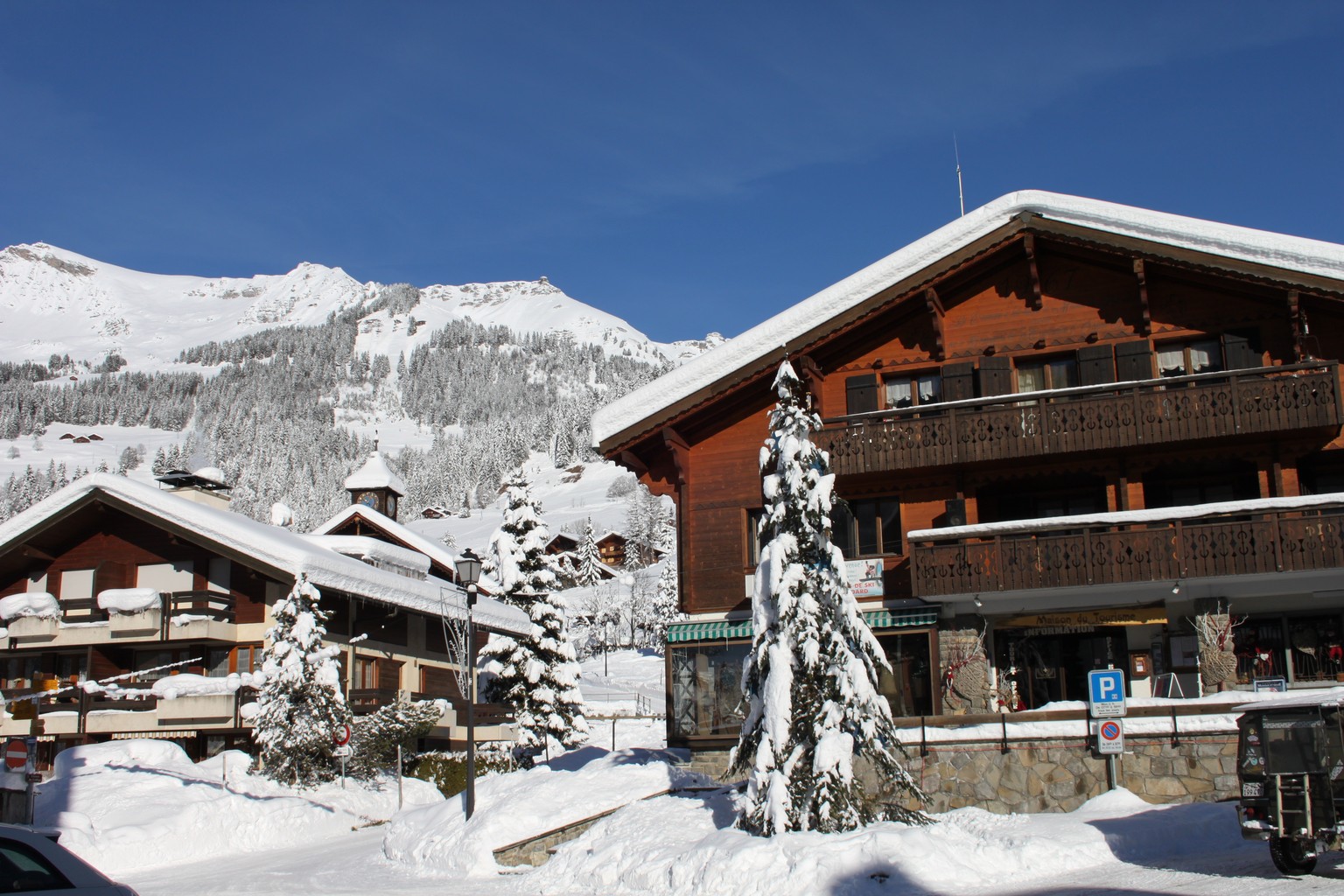 Les Diablerets - Vers l'Eglise - Le Rosex - Les Diablerets