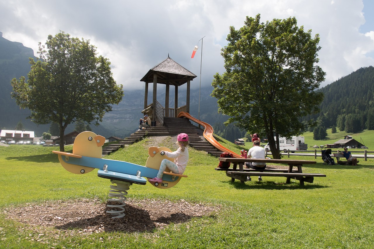 Picknick- und Spielplätze in Les Diablerets