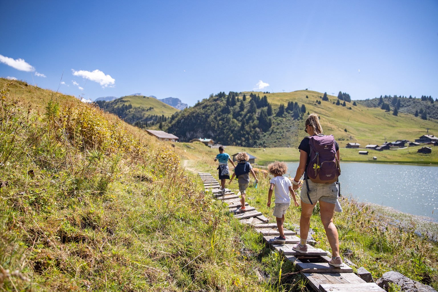 Rund um den Lac de Bretaye