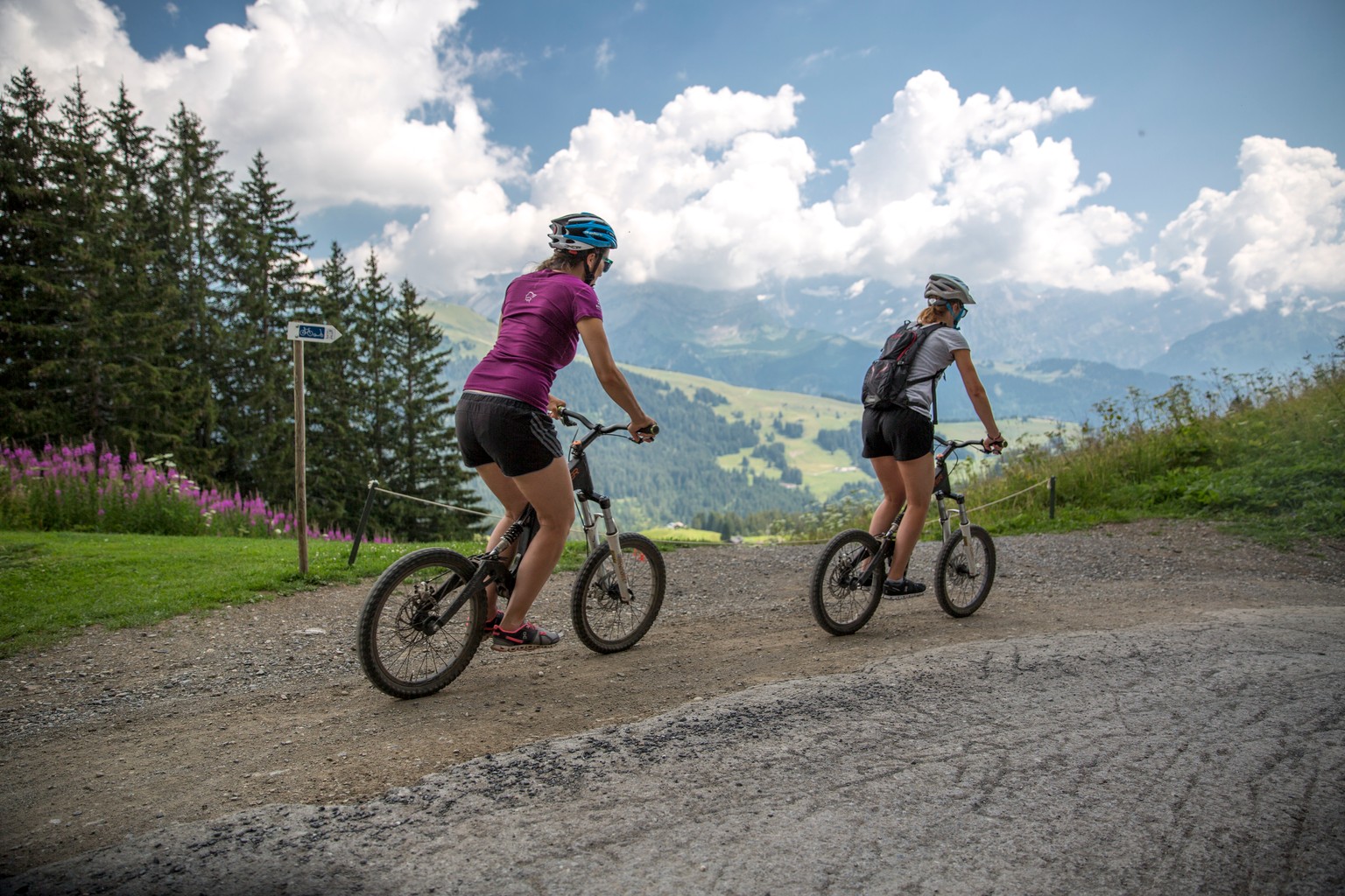 Trottin'herbe à Villars-Gryon