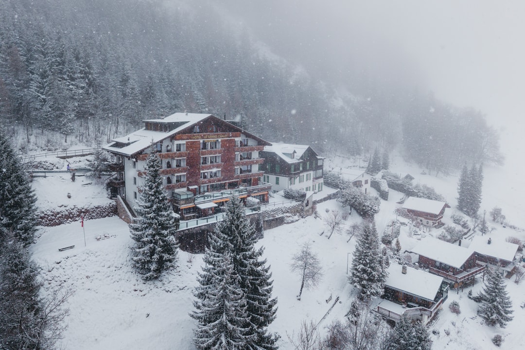 Hôtel Le Grand Chalet - winter- Leysin