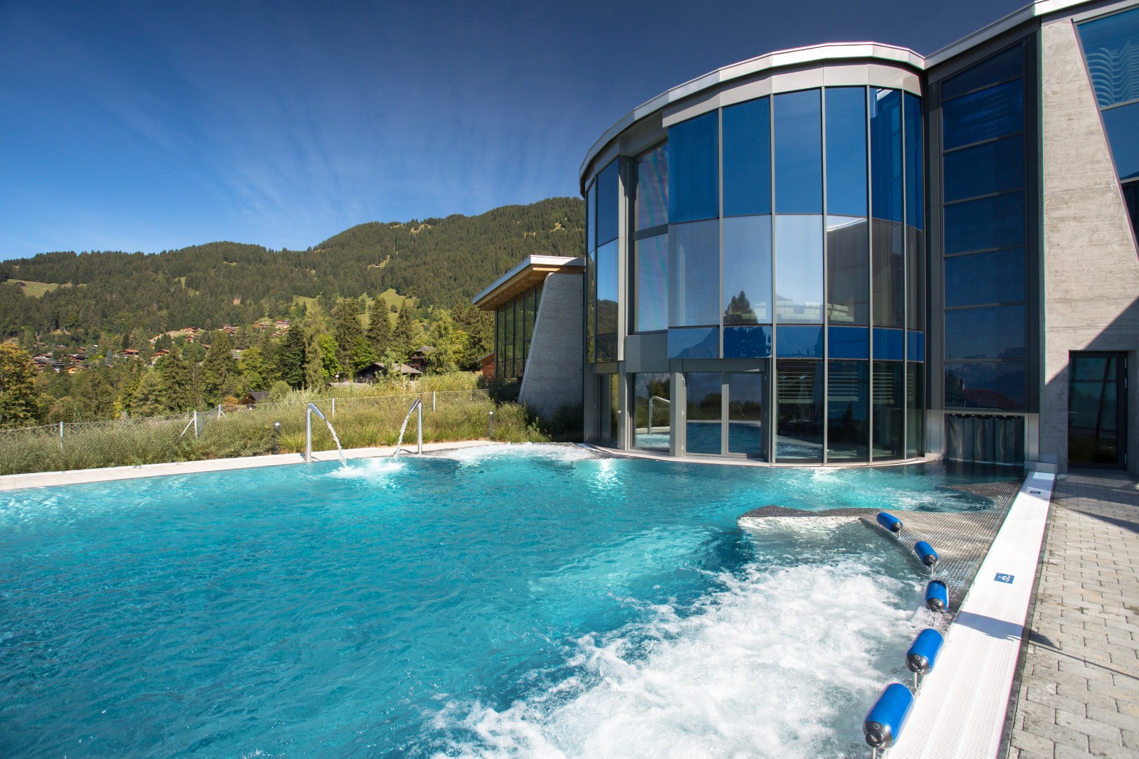 Die Vorteile der Bains de Villars für Inhaber der Option Bäder des Magic Passes