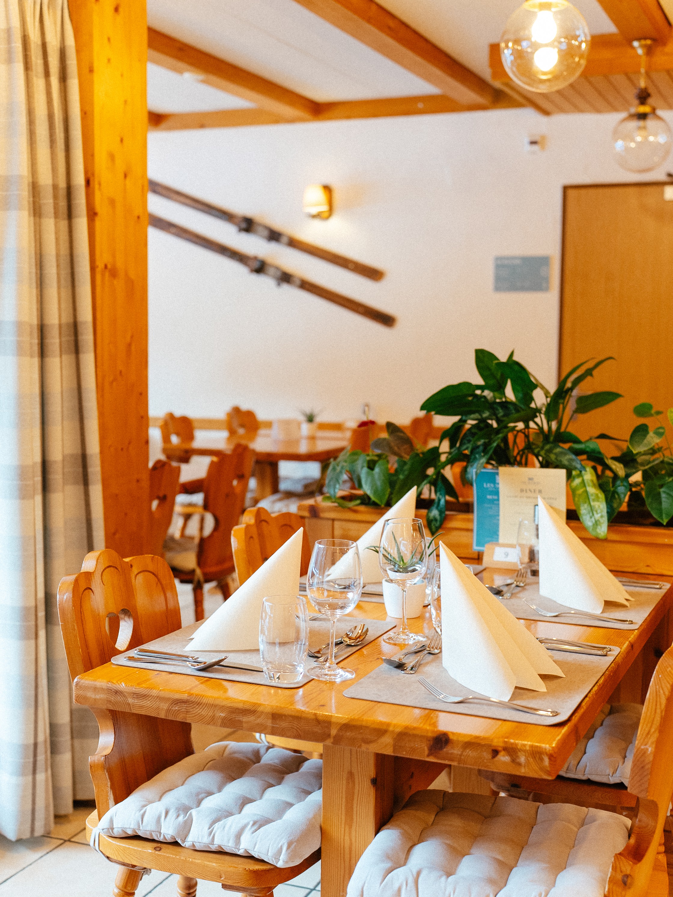 Restaurant de l'hôtel Les Sources