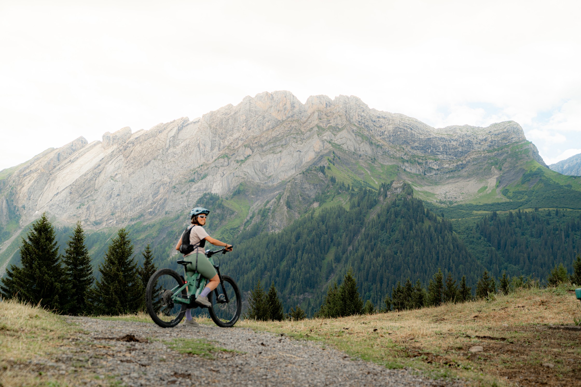 E-bike à Gryon