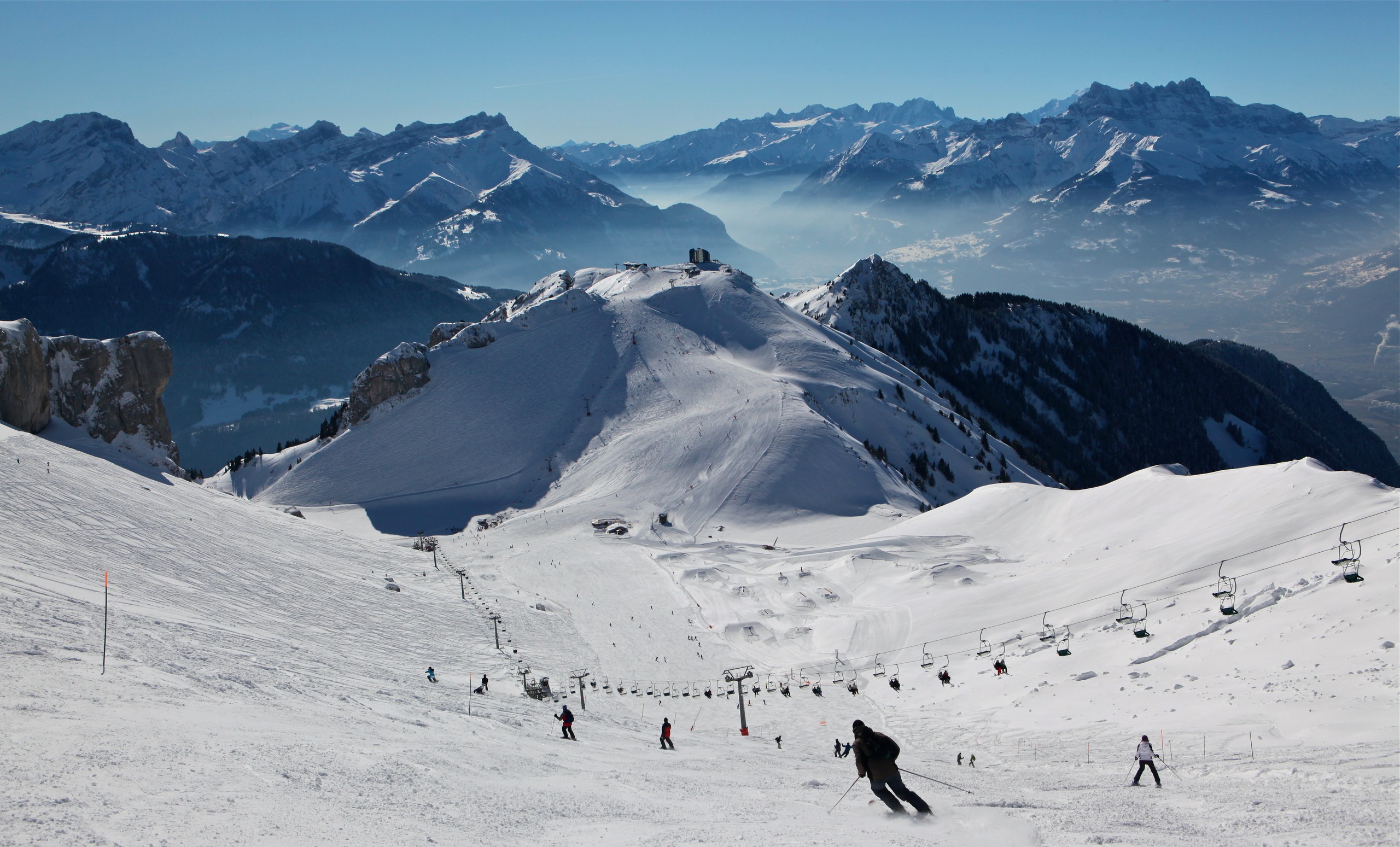Ein Skitag im Skigebiet Leysin – Les Mosses – La Lécherette