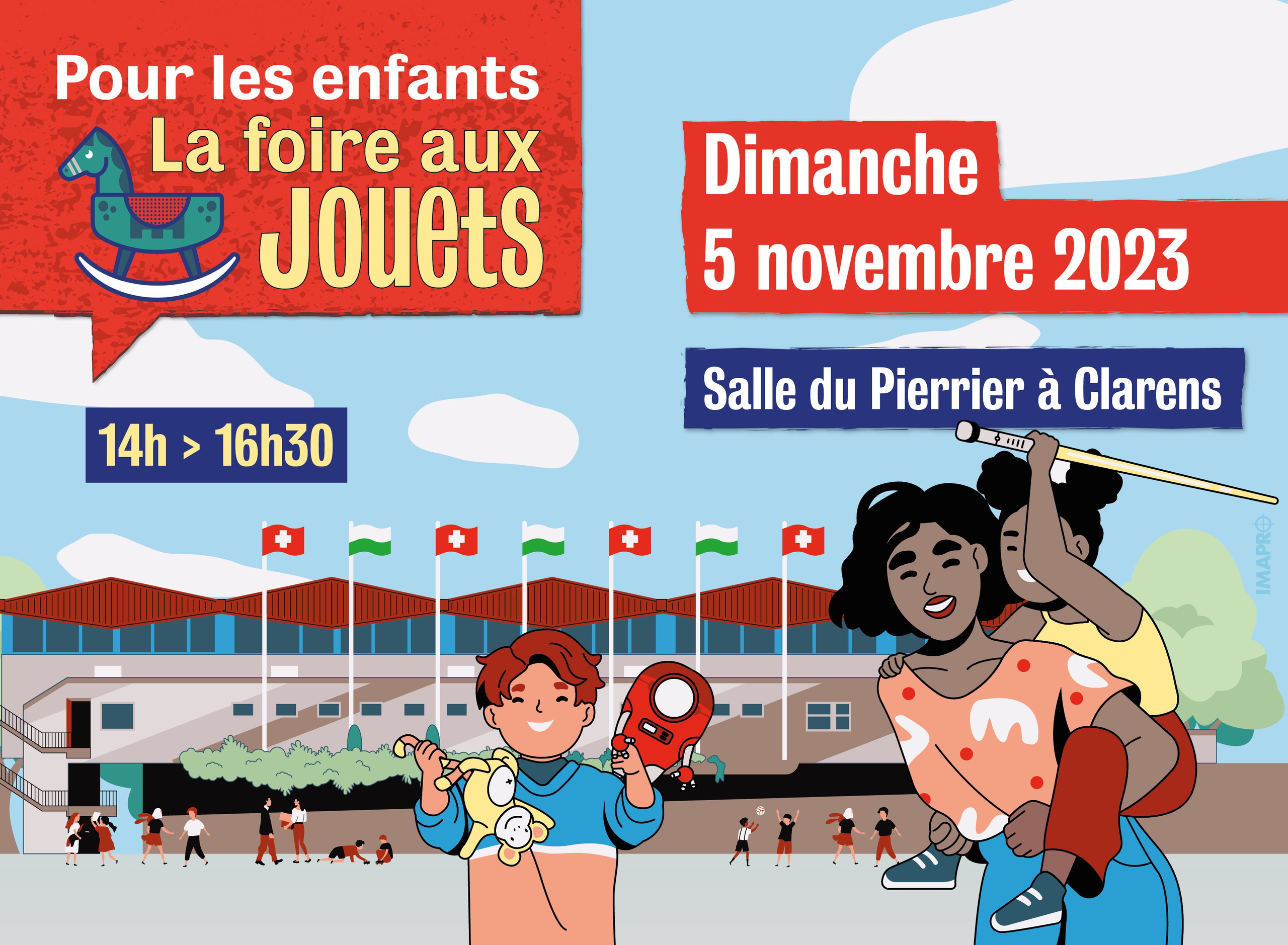 Affiche La Foire aux Jouets, Salle Omnisports à Clarens 