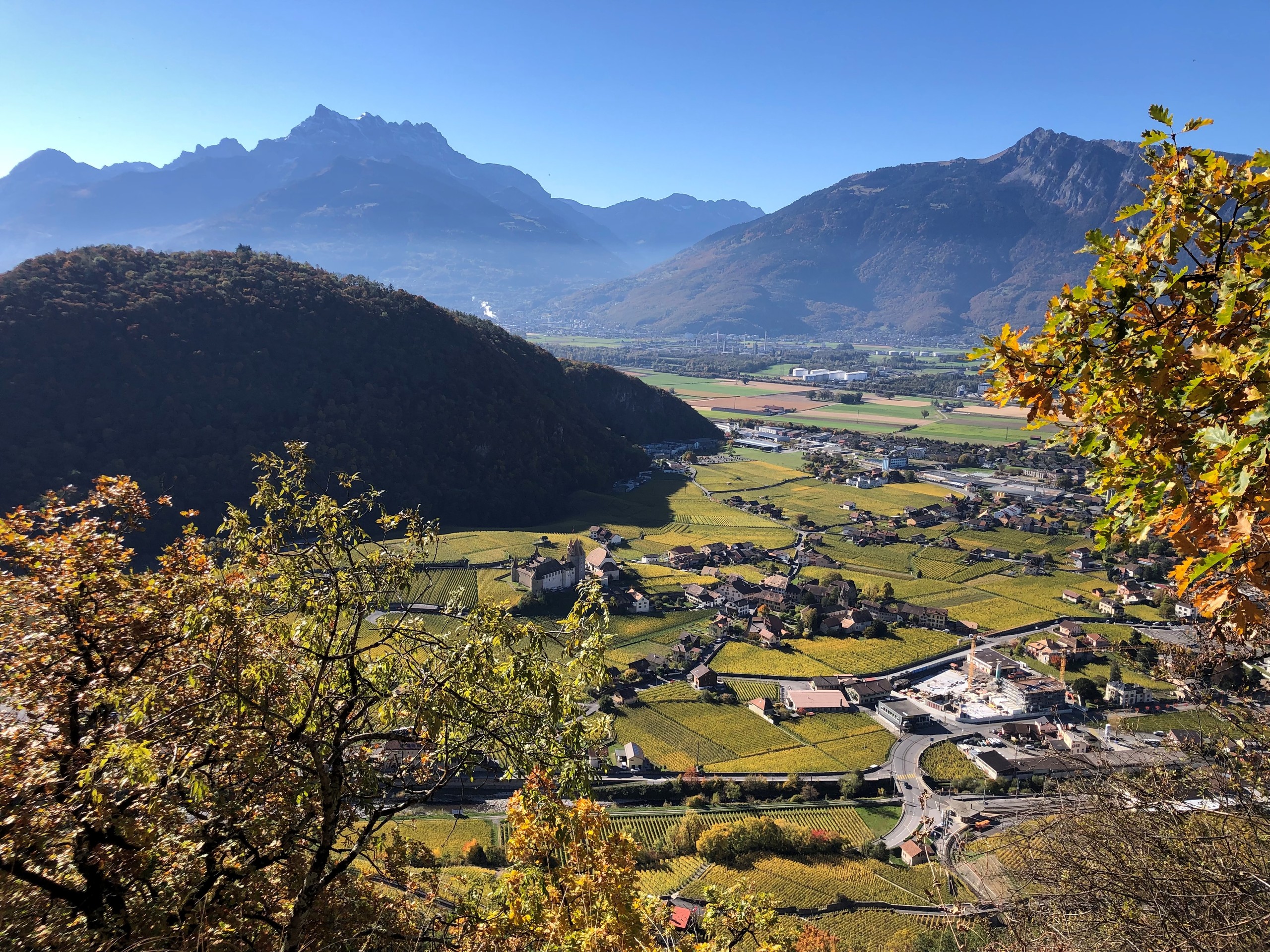 Aussichtspunkte in Aigle