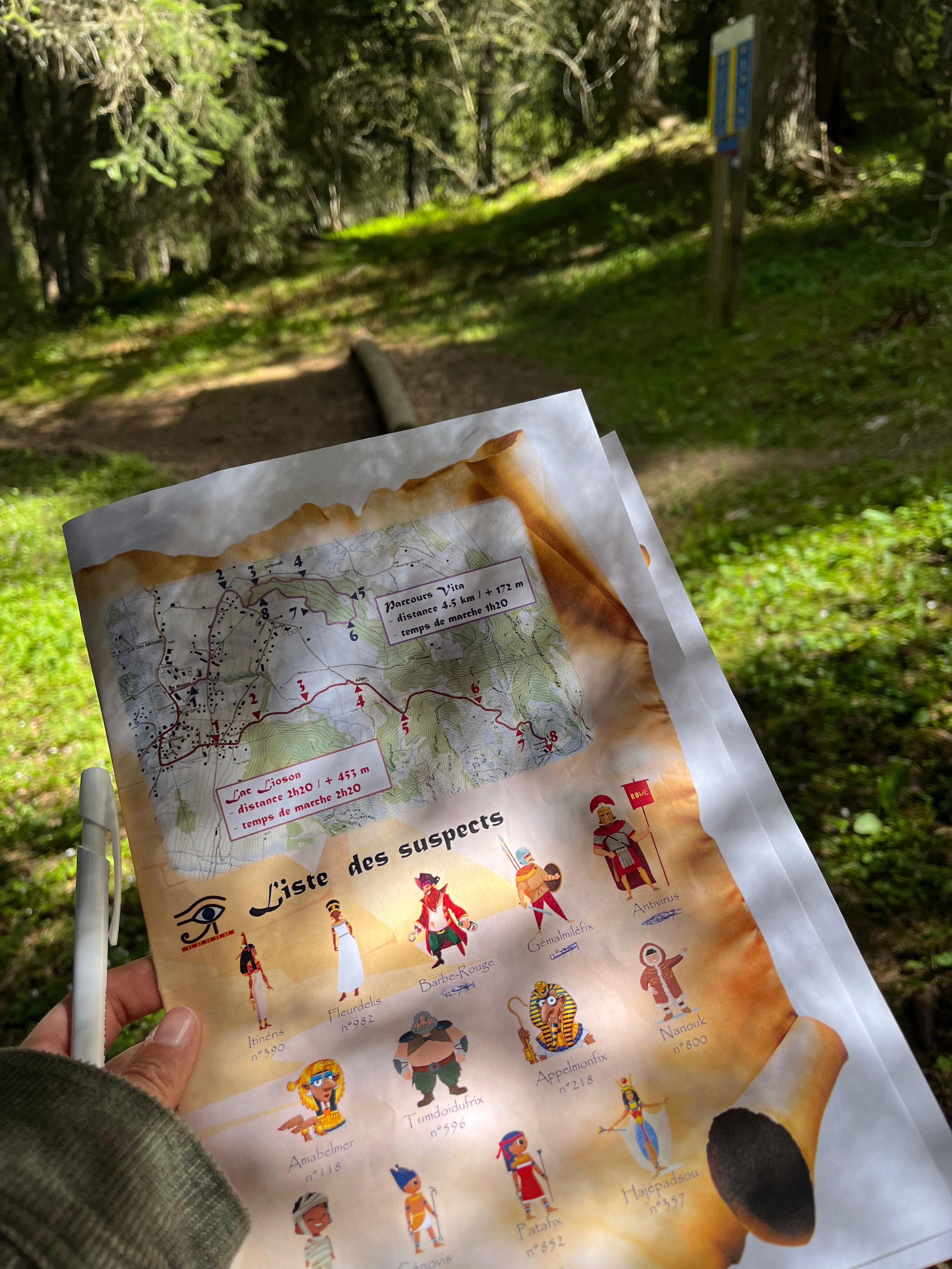 Treasure hunt at Col des Mosses: a family-friendly adventure